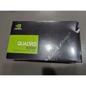 NEW SEALED NVIDIA Quadro K2000 Professional Graphics Card PNY 2GB GDDR5